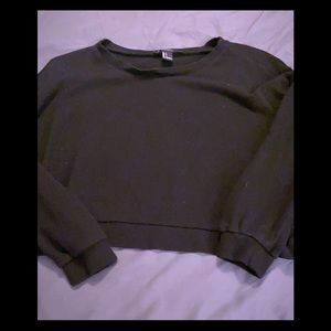 Crop sweatshirt